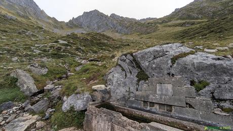 Fuente del ICONA subiendo a la Forqueta del Portillín