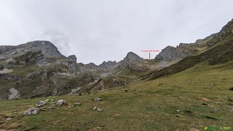Forqueta del Portillín desde el Refugio del Meicín