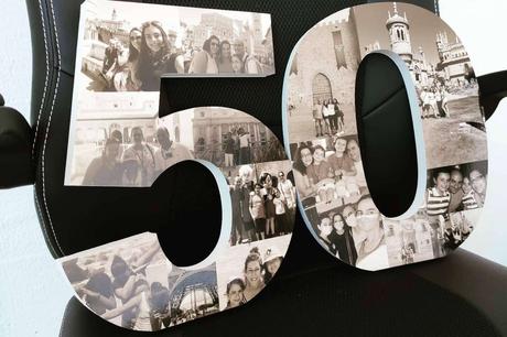 Números con fotos para cumpleaños