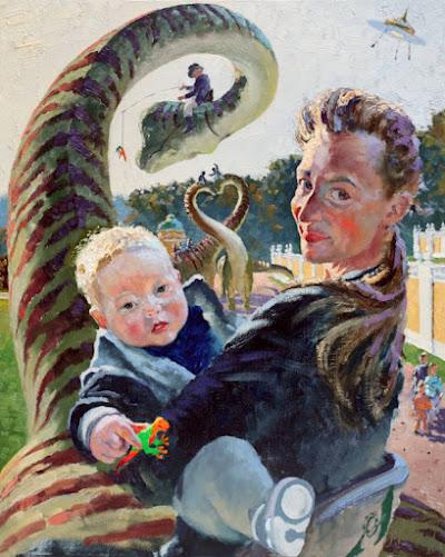 Los óleos mesozoicos de Sergey Krupkin