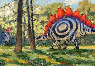 Los óleos mesozoicos de Sergey Krupkin