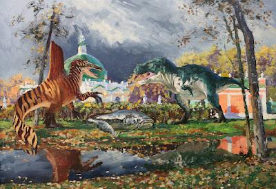 Los óleos mesozoicos de Sergey Krupkin