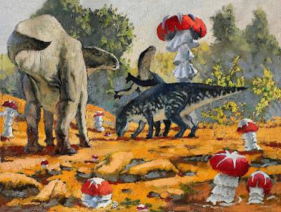 Los óleos mesozoicos de Sergey Krupkin