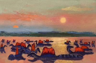 Los óleos mesozoicos de Sergey Krupkin