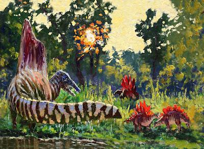 Los óleos mesozoicos de Sergey Krupkin