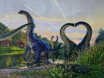 Los óleos mesozoicos de Sergey Krupkin