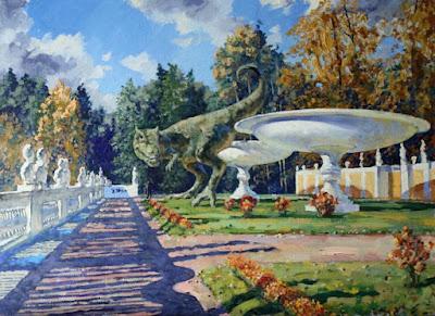 Los óleos mesozoicos de Sergey Krupkin