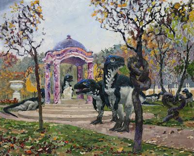 Los óleos mesozoicos de Sergey Krupkin