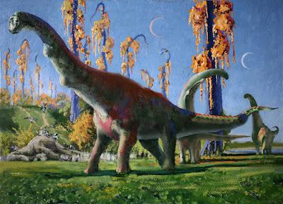 Los óleos mesozoicos de Sergey Krupkin