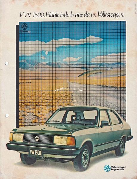 VW 1500 fabricado por Volkswagen Argentina a partir de 1982 VW 1500 fabricado por Volkswagen Argentina a partir de 1982