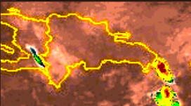 Más lluvias en pronóstico para este 15 de noviembre en R.D.