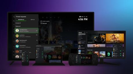 La actualización de noviembre de Xbox trae de regreso las solicitudes de amistad y más