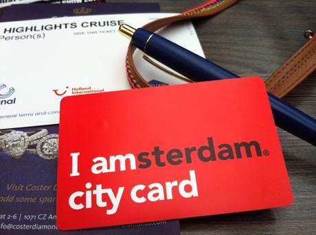 Tarjeta de la ciudad de Ámsterdam