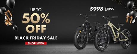 Haoqi E-Bikes lanza la promoción del Black Friday 2024 para Cheetah