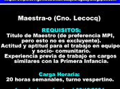 Maestra-o(Cno. Lecocq)