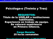 Psicóloga-o(Treinta Tres)