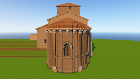 Burgos en Minecraft: Iglesia de Fuente Úrbel (Burgos), España Burgos en Minecraft: Iglesia de Fuente Úrbel (Burgos), España