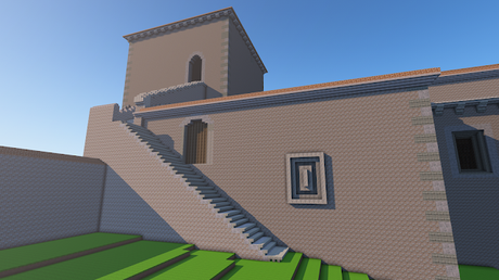 Burgos en Minecraft: Iglesia de Fuente Úrbel (Burgos), España Burgos en Minecraft: Iglesia de Fuente Úrbel (Burgos), España