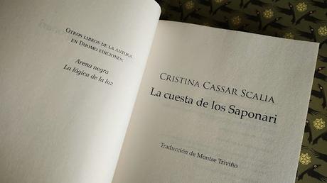 LA CUESTA DE LOS SAPONARI: ¡Un delicioso misterio clásico!