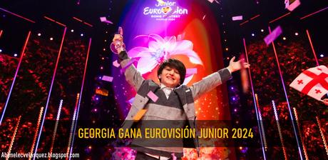 GEORGIA GANA EUROVISIÓN JUNIOR 2024