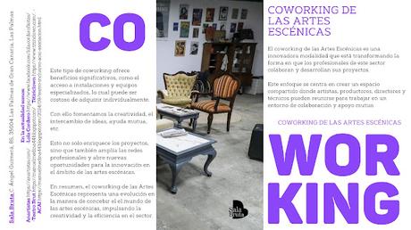 SALA BRUTA. Coworking de las Artes Escénicas. por Manu Medina