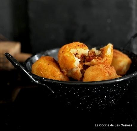 Bombas  de Patata Picantes: #Homenajeblog