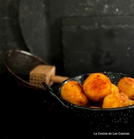 Bombas  de Patata Picantes: #Homenajeblog