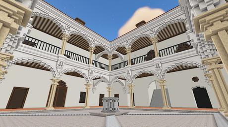 Toledo en Minecraft: Palacio de las Torres, Tembleque (España)