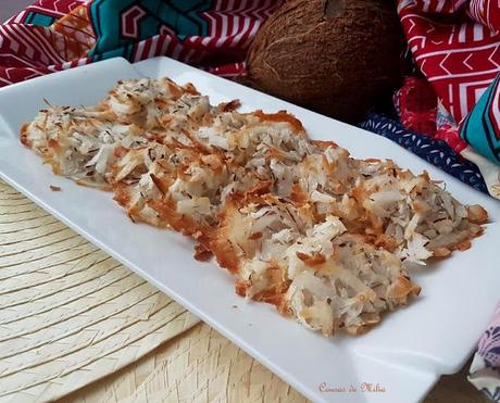 Pastelitos de coco fresco