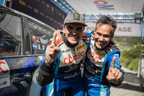 Los pilotos Jorge Martínez e Ignacio Gardiol se consagraron campeones de sus categorías en el Campeonato COPEC RallyMobil 2024 CAMPEONES