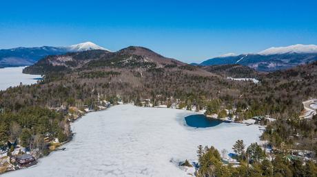 10 maravillas invernales de la vida real en los EE. UU. Lago Plácido