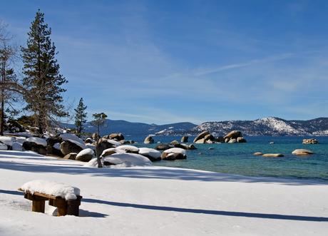 10 maravillas invernales de la vida real en los EE. UU. Lago Tahoe