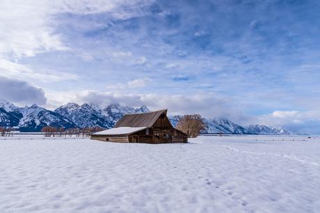 10 maravillas invernales de la vida real en los EE. UU. agujero de jackson