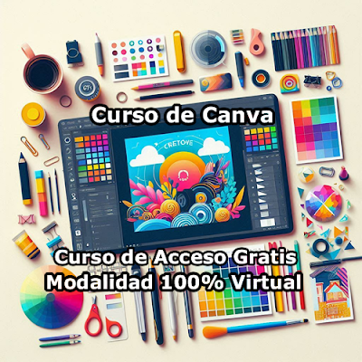 Curso de Canva Modalidad 100% Virtual de Acceso Gratis