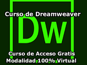 Curso Dreamweaver Modalidad 100% Virtual Acceso Gratis