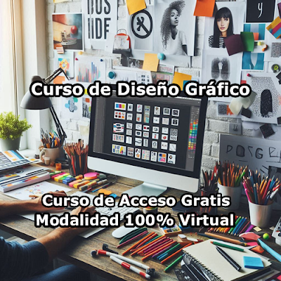 Curso de Diseño Gráfico Modalidad 100% Virtual de Acceso Gratis
