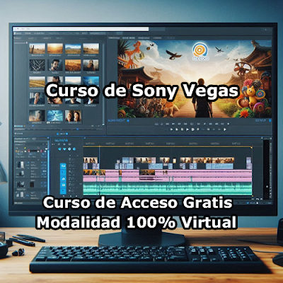 Curso de Sony Vegas Modalidad 100% Virtual de Acceso Gratis Curso de Sony Vegas Modalidad 100% Virtual de Acceso Gratis