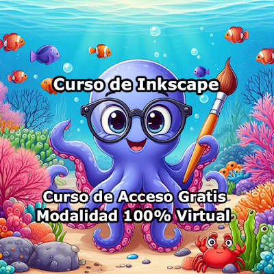 Curso de Inkscape Modalidad 100% Virtual de Acceso Gratis Curso de Inkscape Modalidad 100% Virtual de Acceso Gratis