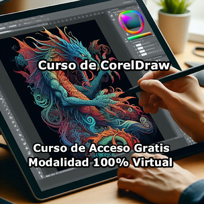 Curso de CorelDraw Modalidad 100% Virtual de Acceso Gratis