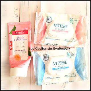 crema depilatoria KYREY y toallitas desmaquillantes VITESSE terminados acabados empties productos terminados beauty belleza higiene nuevo post new post blogger blog de belleza beautyblogger microinfluencer reseña opinion review
