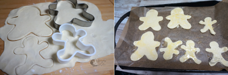 Muñecos de hojaldre rellenos de chocolate Muñecos de hojaldre rellenos de chocolate