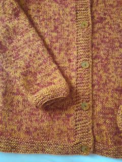 DEMASIADA LANA DEL MISMO COLOR........ (3) CHAQUETA JASPEADA