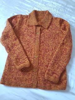 DEMASIADA LANA DEL MISMO COLOR........ (3) CHAQUETA JASPEADA