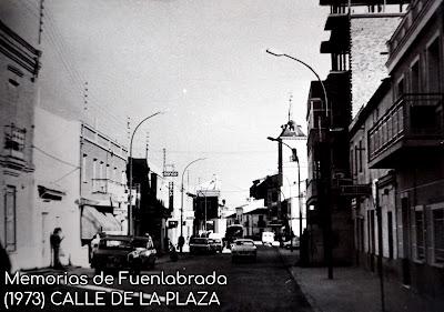 Calle de la Plaza en 1973