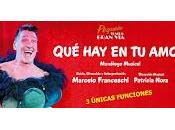 “que amor” musical marcelo franceschi
