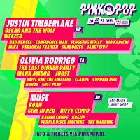 Confirmaciones del Pinkpop Festival 2025