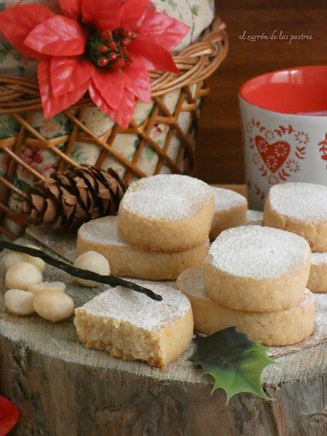 Mantecados de Nuez de Macadamia