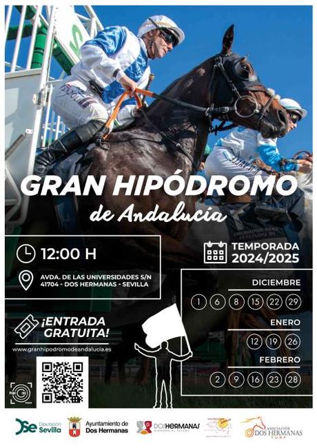 Arranca la temporada de carreras de caballos en el gran hipódromo de Andalucía en Dos Hermanas