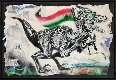 Dinosauria 2024, una exposición colectiva comisariada por Hogre