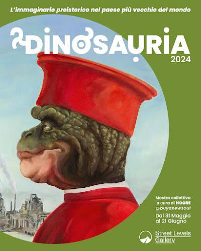Dinosauria 2024, una exposición colectiva comisariada por Hogre